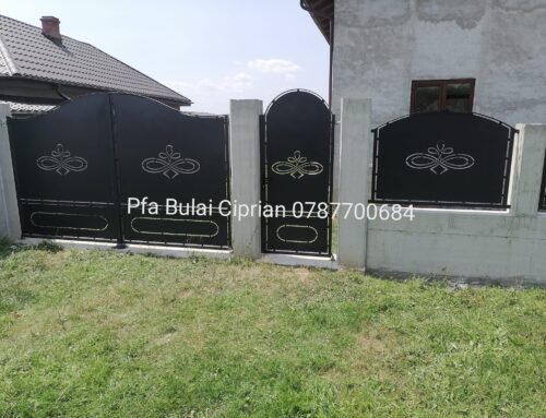 Porți și garduri tablă decupata